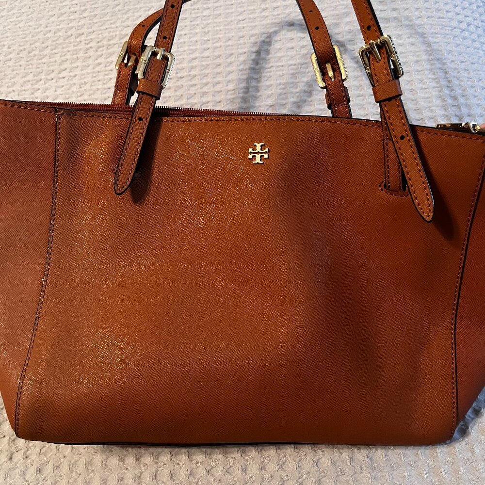 Tory Burch Saffiano Leather Tote